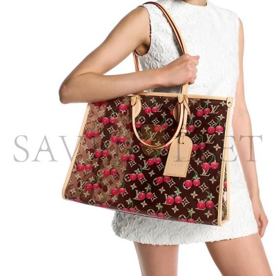 LOUIS VUITTON MURAKAMI LV X TM ONTHEGO GM M14306 (41*34*19cm)